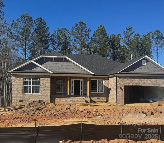 In-progress construction of a new home in Lauren Pines, York, SC (Image 13).