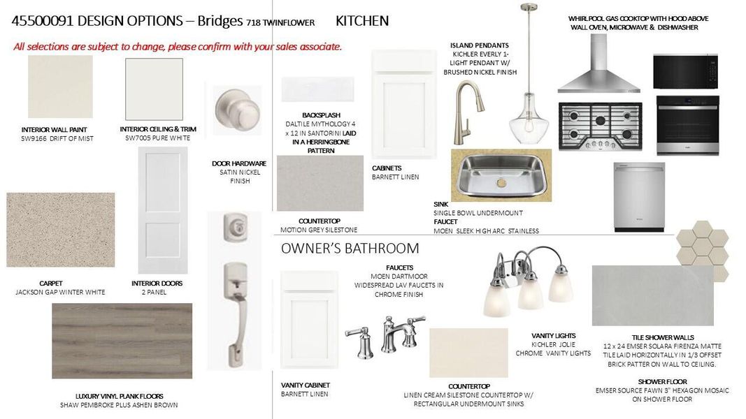 Sample of building materials used in homes in Nexton - Midtown - The Village Collection, Summerville (Image 39).