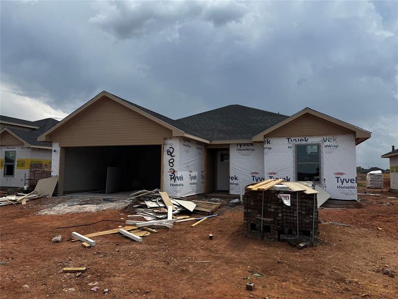 In-progress construction of a new home in , Abilene, TX (Image 13).