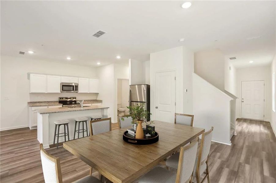 Furnished interior view inside a new home in Kendall Grove, McDonough (Image 6).