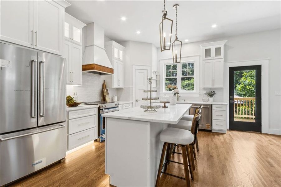 Furnished interior view inside a new home in , Pine Lake (Image 38).