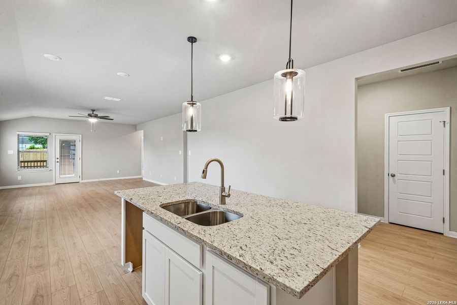 Furnished interior view inside a new home in Royal Crest, San Antonio (Image 7).