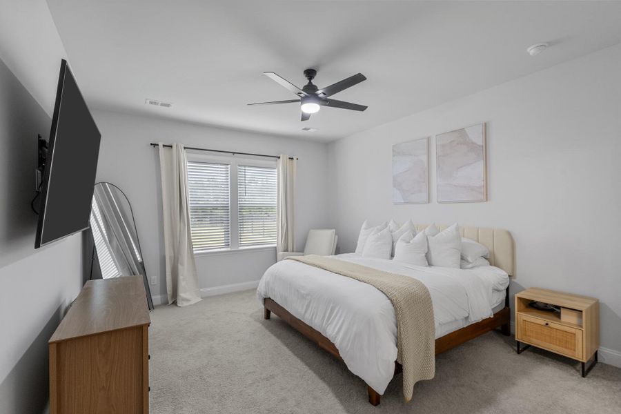 Furnished interior view inside a new home in , Johns Island (Image 9).