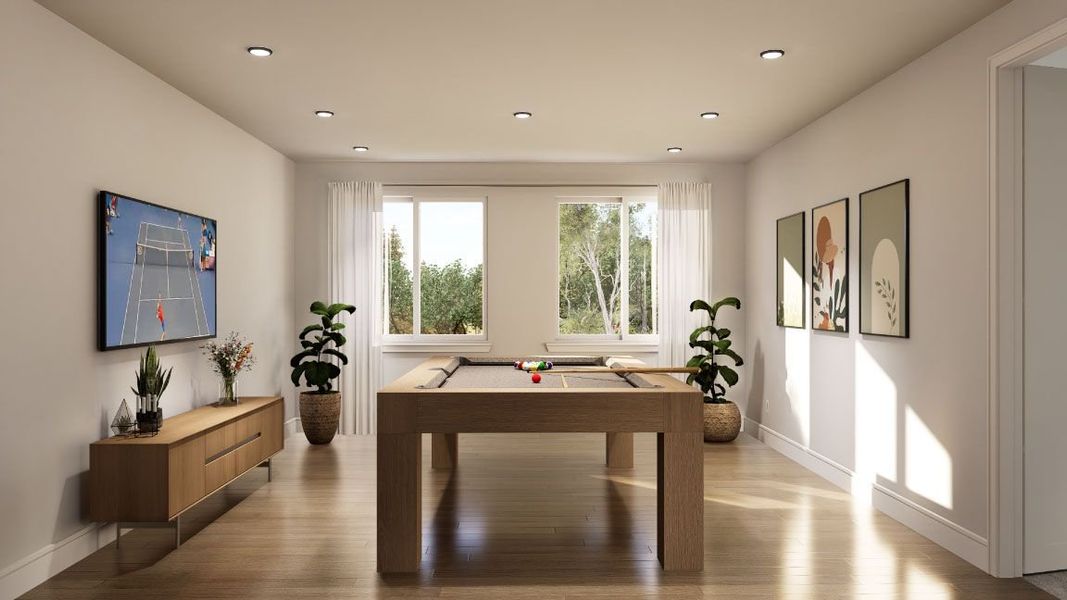 Representative furnished interior of a home built from the L675 by Lifestyle Homes in Heritage Series 64s, Frisco (Image 8).