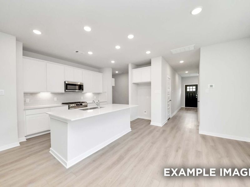 Representative furnished interior of a home built from the The Blanco F by Davidson Homes LLC in Windmill Estates, Magnolia (Image 7).