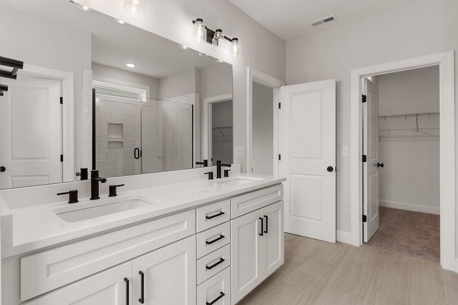 Representative furnished interior of a home built from the The Wisteria by RobuckHomes in East & Mason, Wilmington (Image 7).