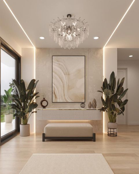 Furnished interior view inside a new home in , Houston (Image 14).