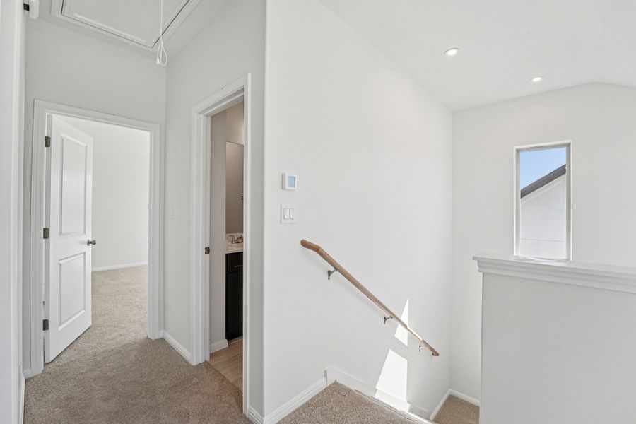 Spacious, unfurnished interior of a new home in Sage Hollow, Kyle (Image 25). Spacious, unfurnished interior of a new home in Sage Hollow, Kyle (Image 25).