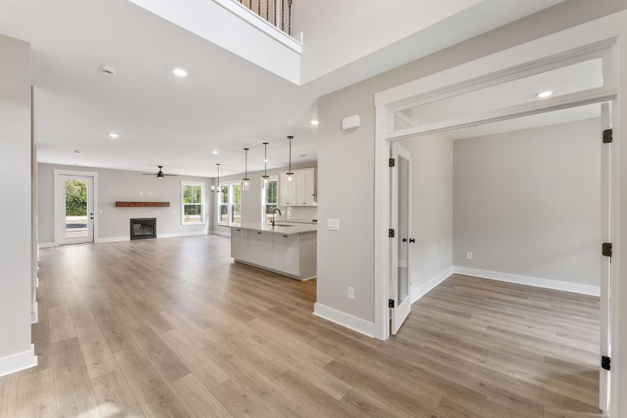 Image 12 representing the Bowman by Hunter Quinn Homes in Landing at Clemson Marina, Seneca, SC.