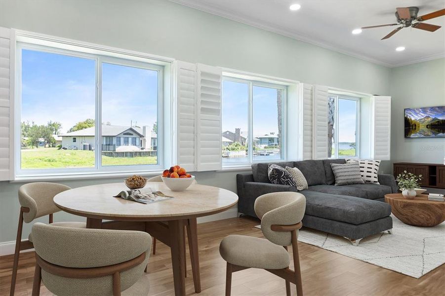 Furnished interior view inside a new home in , Micanopy (Image 16).