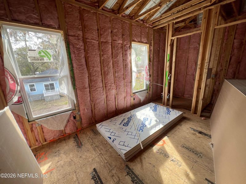 In-progress construction of a new home in , Jacksonville, FL (Image 4).
