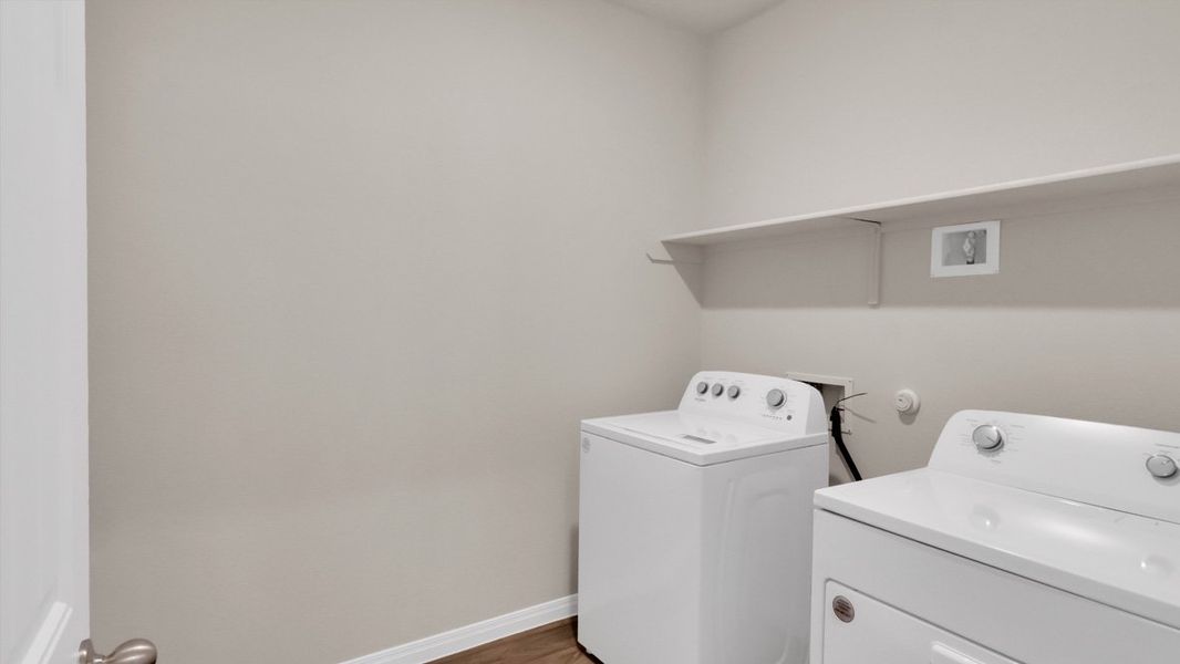 Furnished interior view inside a new home in Carillon, Manor (Image 6). Furnished interior view inside a new home in Carillon, Manor (Image 6).