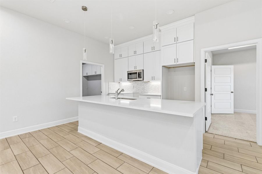 Furnished interior view inside a new home in , San Antonio (Image 6).
