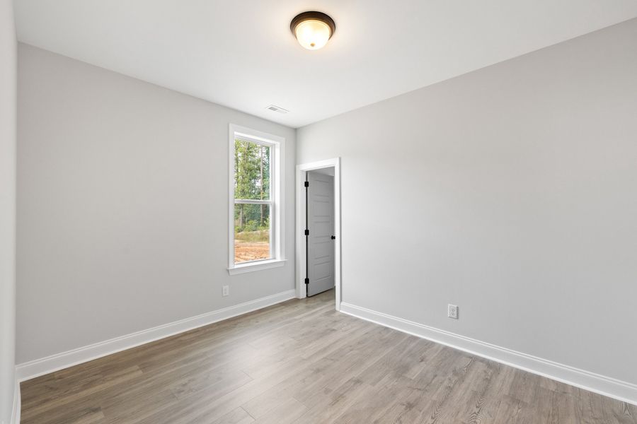 Representative unfurnished interior of a home built from the The Ellery by RobuckHomes in Baylee Ridge, Selma (Image 26).