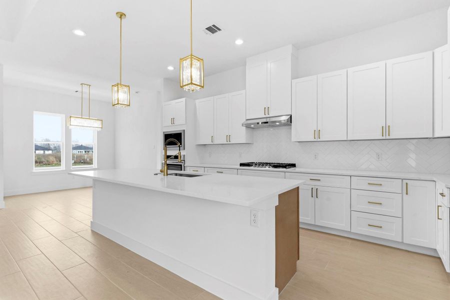 Furnished interior view inside a new home in , Dayton (Image 5).