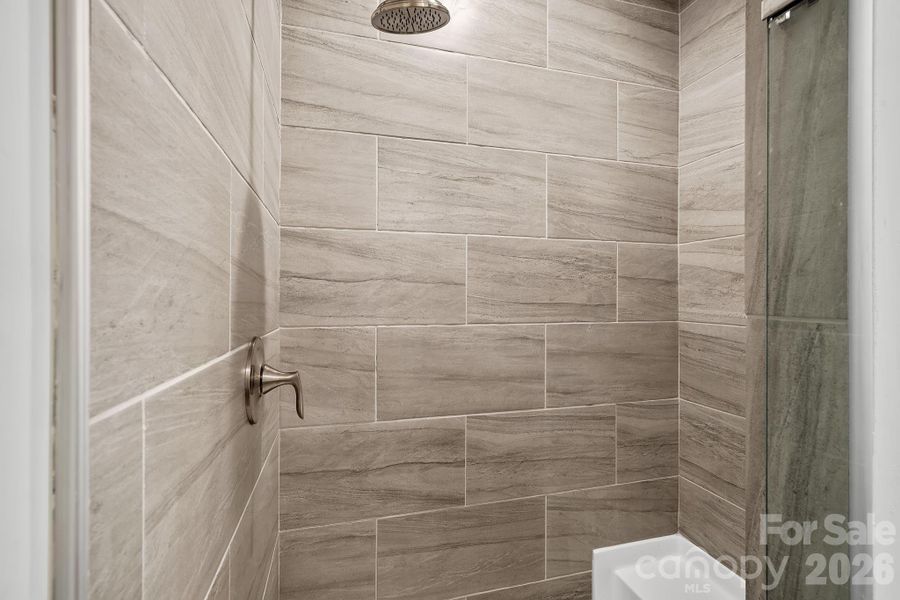 Close-up of interior finishes inside a home in , Asheville (Image 15).