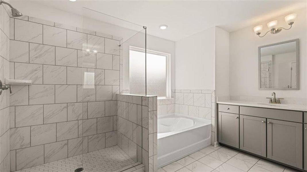 Furnished interior view inside a new home in Westland, Bogart (Image 7).
