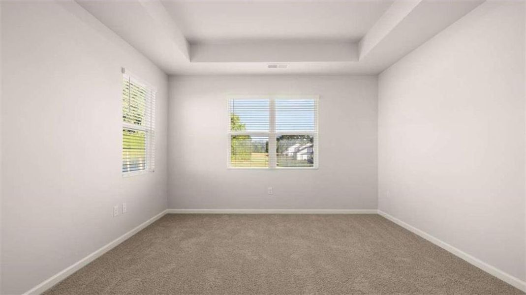 Spacious, unfurnished interior of a new home in Preserve at Dove Creek, Statham (Image 41).