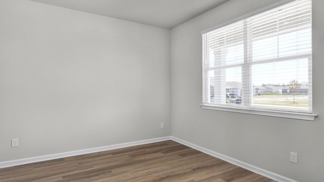 Spacious, unfurnished interior of a new home in Surfside Landing, Hubert (Image 16).