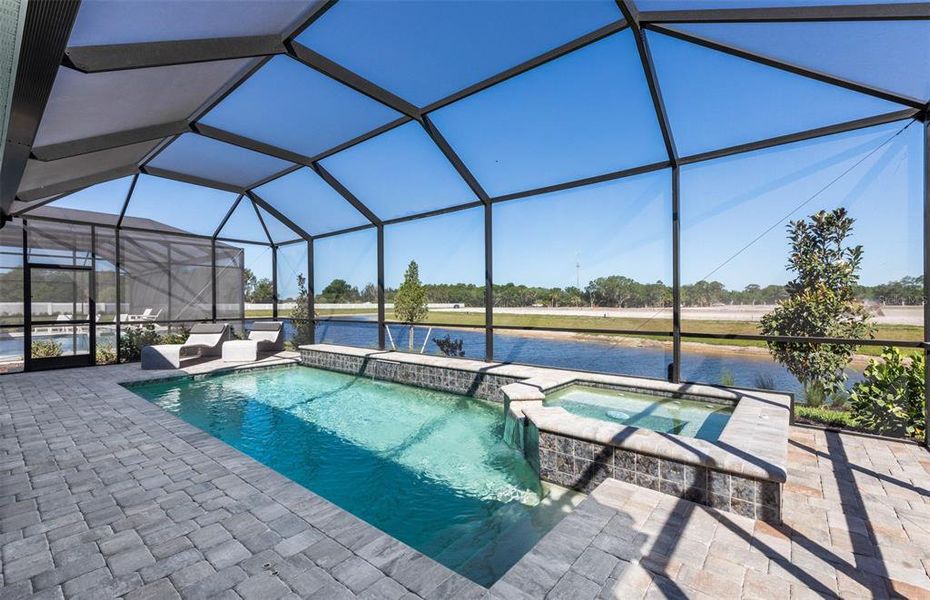 Exterior details and patio area of a home in BeachWalk by Manasota Key, Englewood (Image 20).