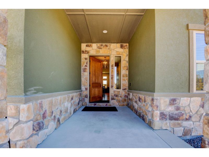 Exterior details and patio area of a home in , Loveland (Image 30).