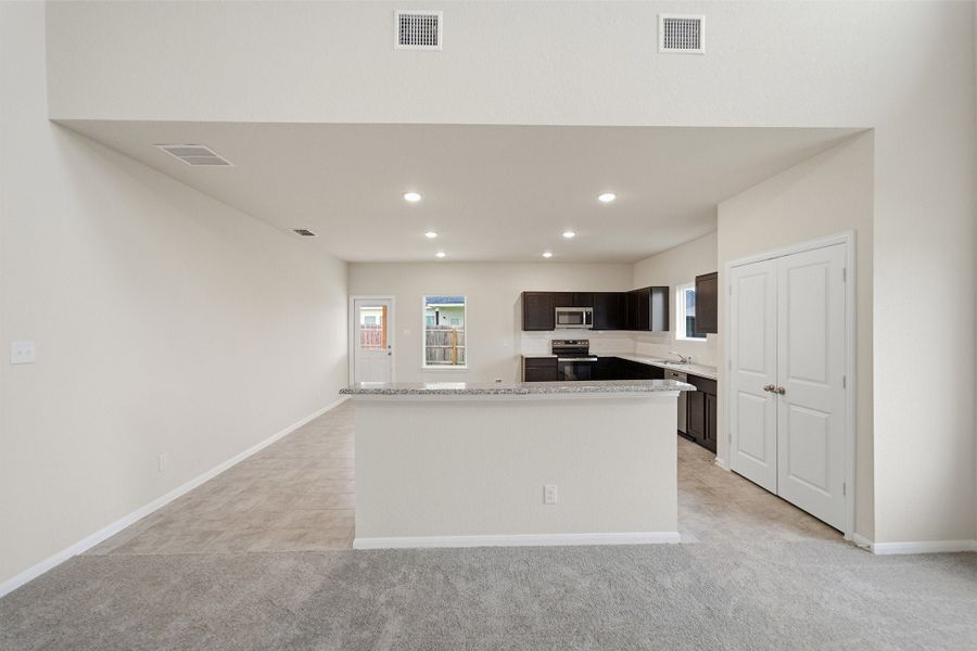 Furnished interior view inside a new home in Hannah Heights, Seguin (Image 7). Furnished interior view inside a new home in Hannah Heights, Seguin (Image 7).
