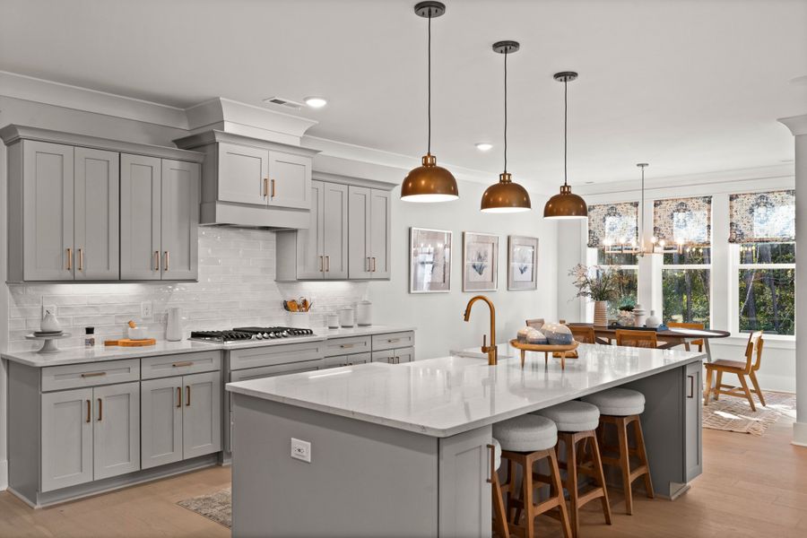 Representative furnished interior of a home built from the The Emerson by RobuckHomes in Stonehedge, Leesville (Image 9).