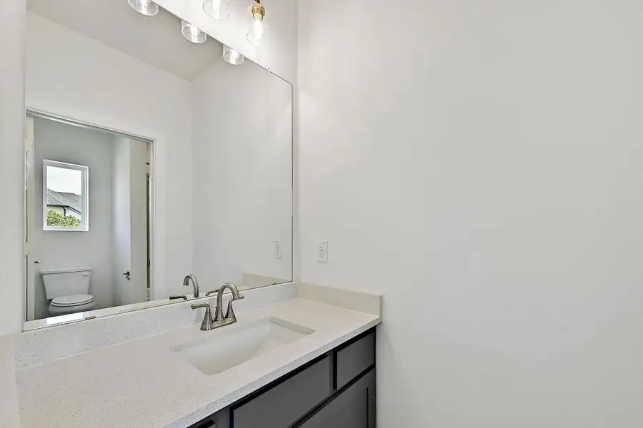 Furnished interior view inside a new home in Rough Hollow - Las Brisas, Austin (Image 11).