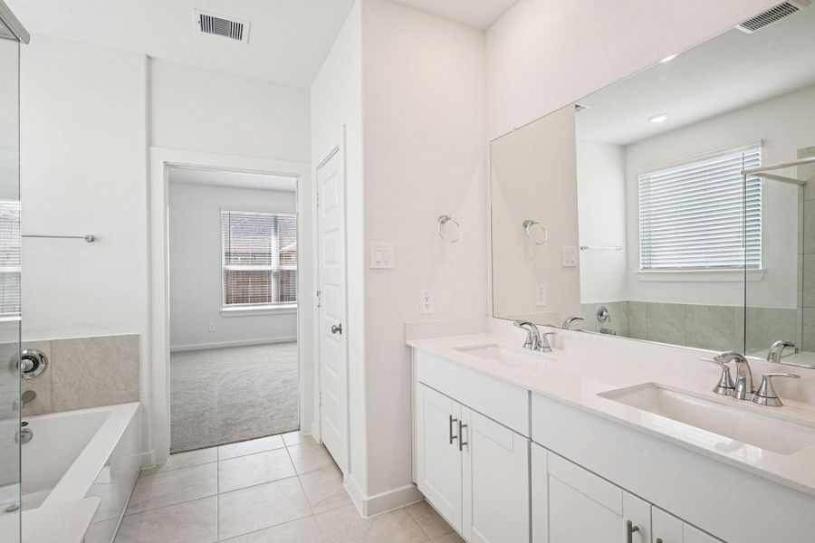 Photo is not of the actual home, but is an inspirational photo of builder’s model home and may depict options, furnishings, and/or decorator features that are not included