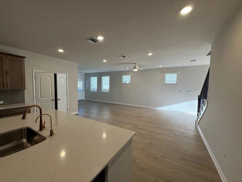 Spacious, unfurnished interior of a new home in The Cottages at La Cima, San Marcos (Image 13).
