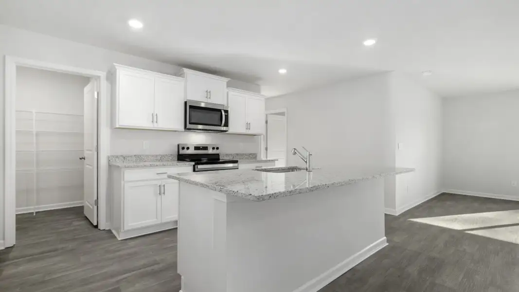 Furnished interior view inside a new home in Willow Mill, Thomasville (Image 3).