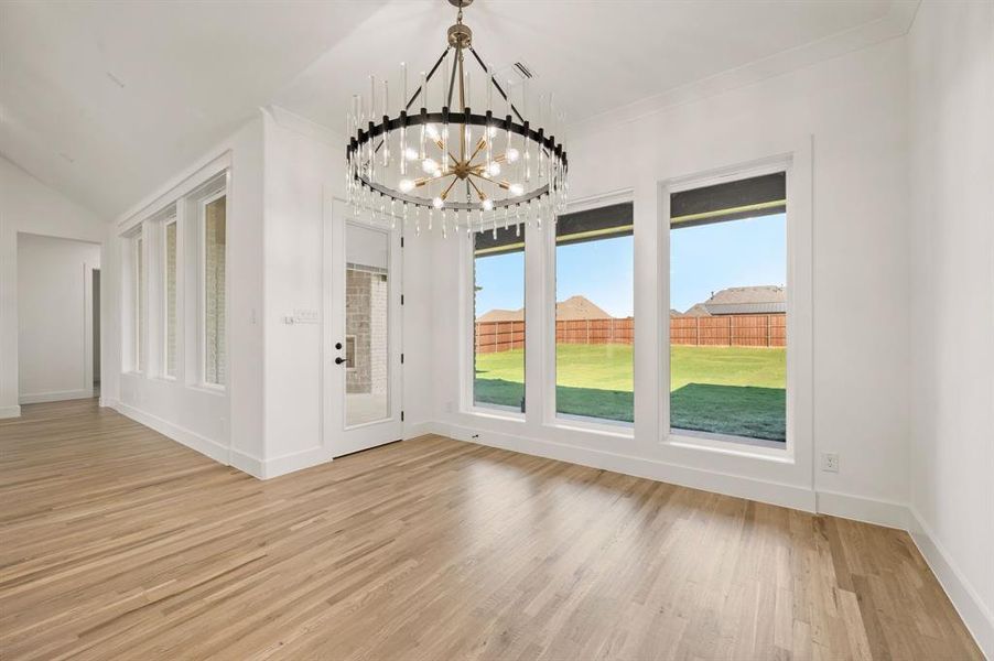 Spacious, unfurnished interior of a new home in NorthGlen, Haslet (Image 21).