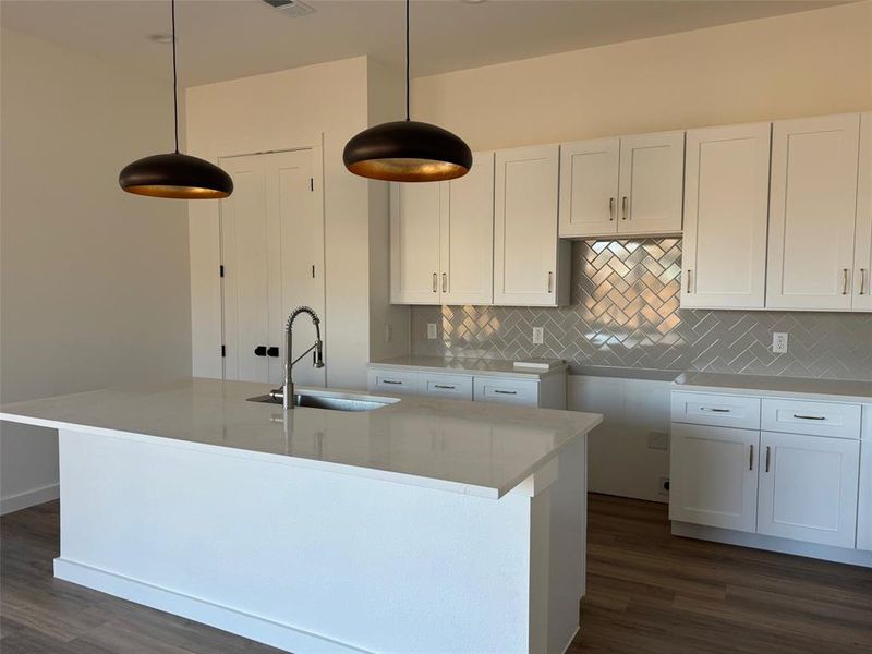 Furnished interior view inside a new home in , Fort Worth (Image 8). Furnished interior view inside a new home in , Fort Worth (Image 8).