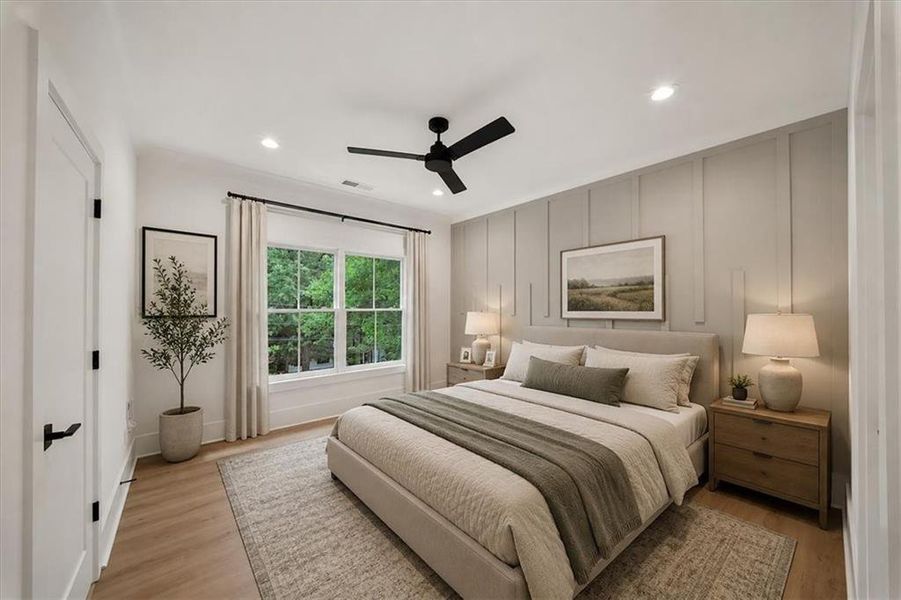 Furnished interior view inside a new home in , Alpharetta (Image 40). Furnished interior view inside a new home in , Alpharetta (Image 40).
