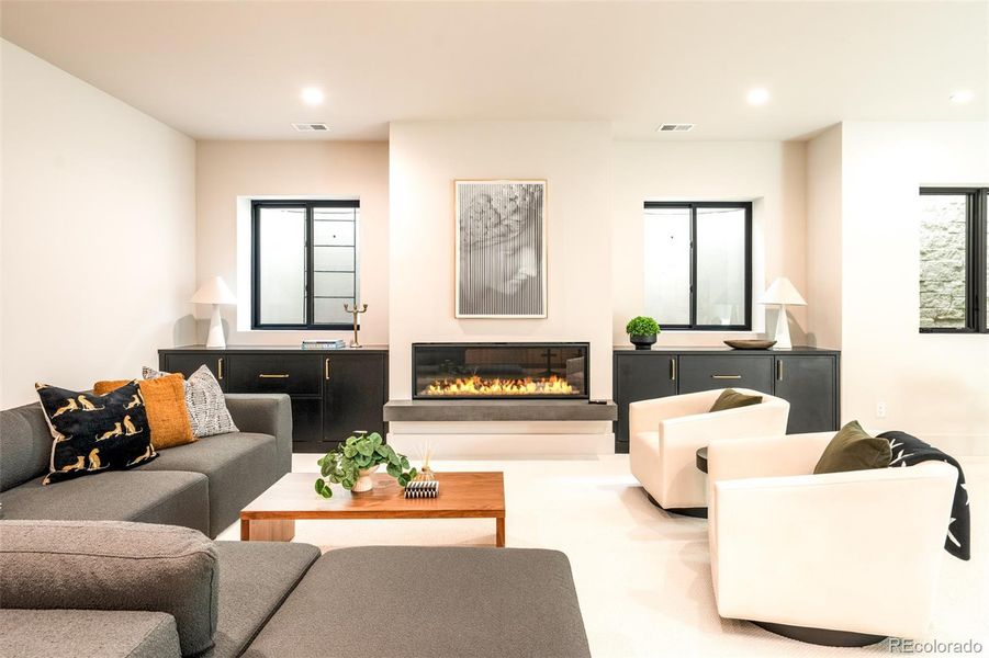 Furnished interior view inside a new home in , Denver (Image 25).