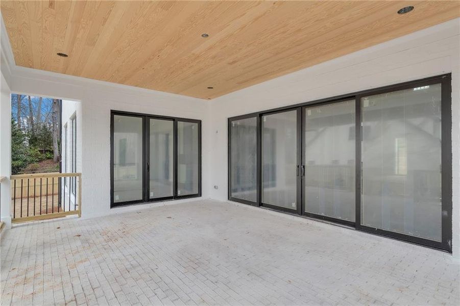 Exterior details and patio area of a home in , Marietta (Image 4).