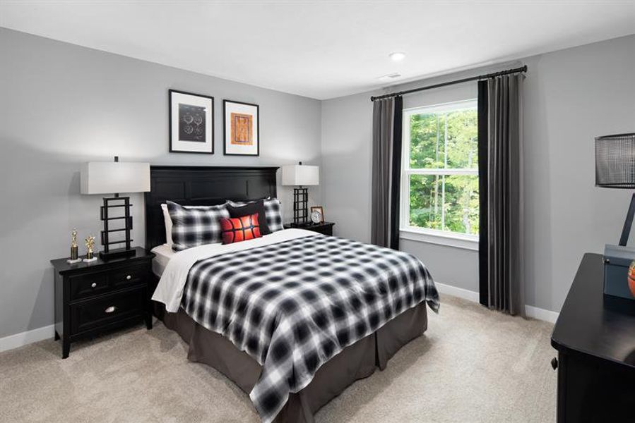 Representative furnished interior of a home built from the Roanoke by Ryan Homes in Flora Estates, Moyock (Image 15). Representative furnished interior of a home built from the Roanoke by Ryan Homes in Flora Estates, Moyock (Image 15).