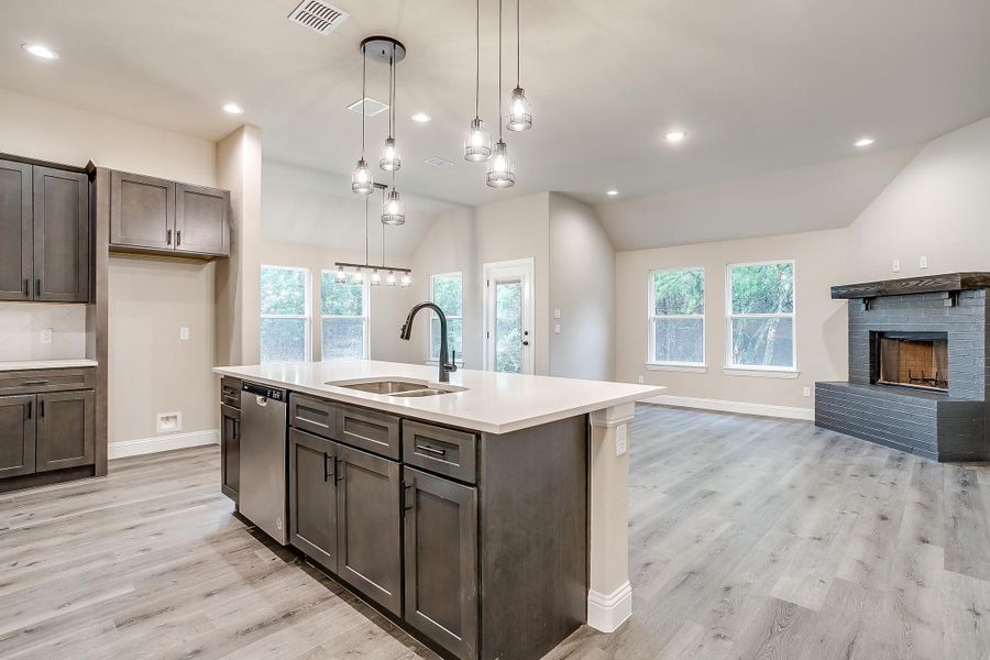 Representative furnished interior of a home built from the The Concho by Trinity Classic Homes in Covenant Park, Springtown (Image 7). Representative furnished interior of a home built from the The Concho by Trinity Classic Homes in Covenant Park, Springtown (Image 7).