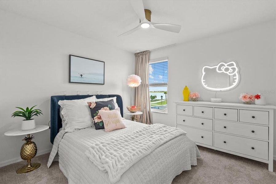 Furnished interior view inside a new home in , Sarasota (Image 36).