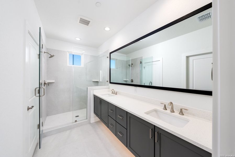 Furnished interior view inside a new home in , San Antonio (Image 17).