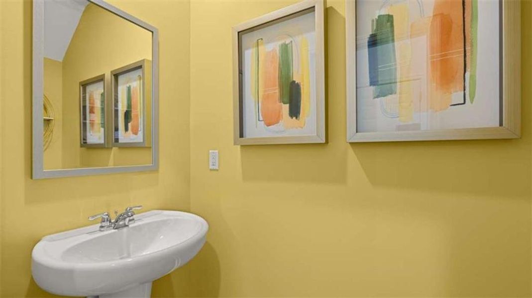Close-up of interior finishes inside a home in The Gables at Agricultural Village, Perry (Image 19).