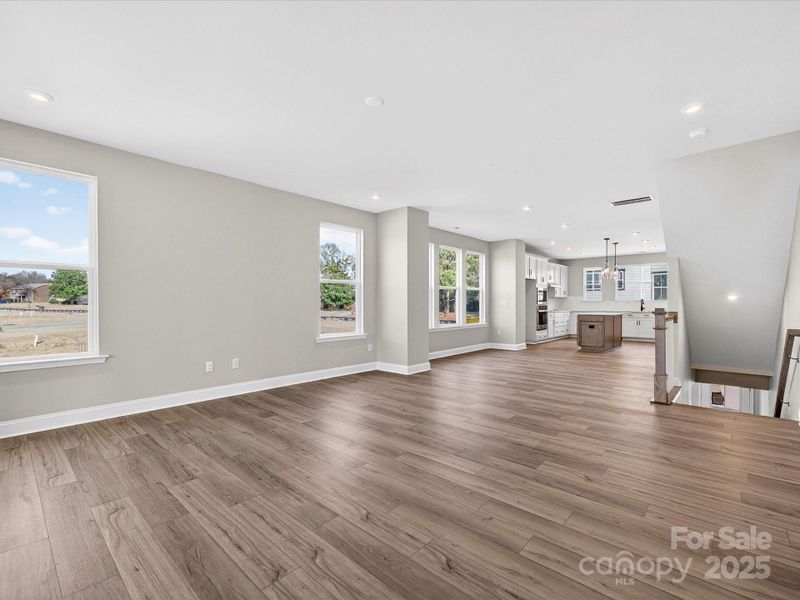 Connected Living Spaces on Main Living Floor.