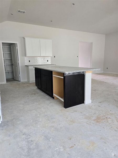 In-progress construction of a new home in Sundance Cove - Paintbrush Collection, Crosby, TX (Image 4).