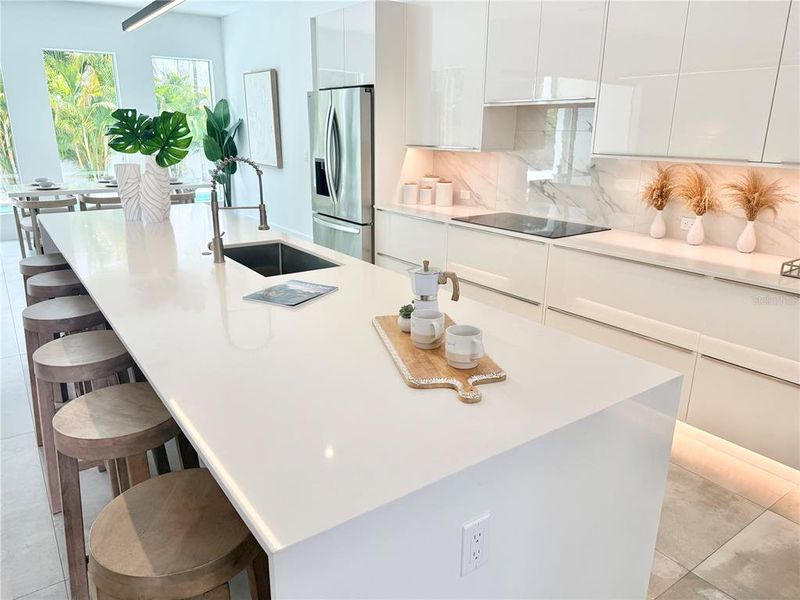 Furnished interior view inside a new home in , Sarasota (Image 11).