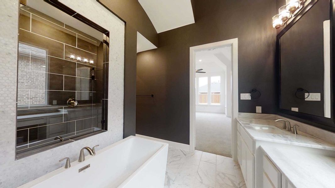 Image 18 representing the 281 Plan by Highland Homes in Esperanza, Boerne, TX. Image 18 representing the 281 Plan by Highland Homes in Esperanza, Boerne, TX.