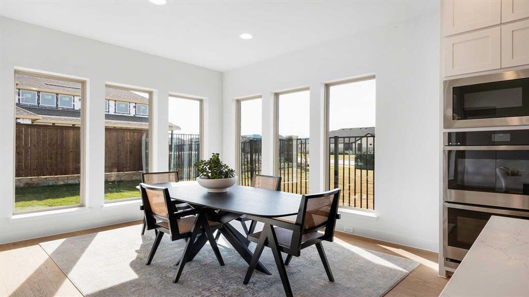 Furnished interior view inside a new home in North Sky, Celina (Image 12).