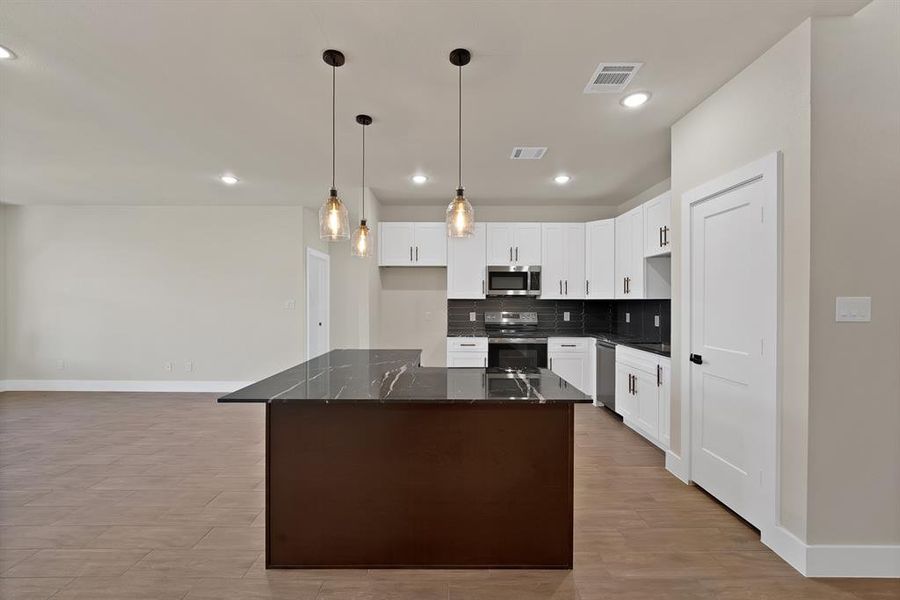 Furnished interior view inside a new home in , Granbury (Image 8). Furnished interior view inside a new home in , Granbury (Image 8).
