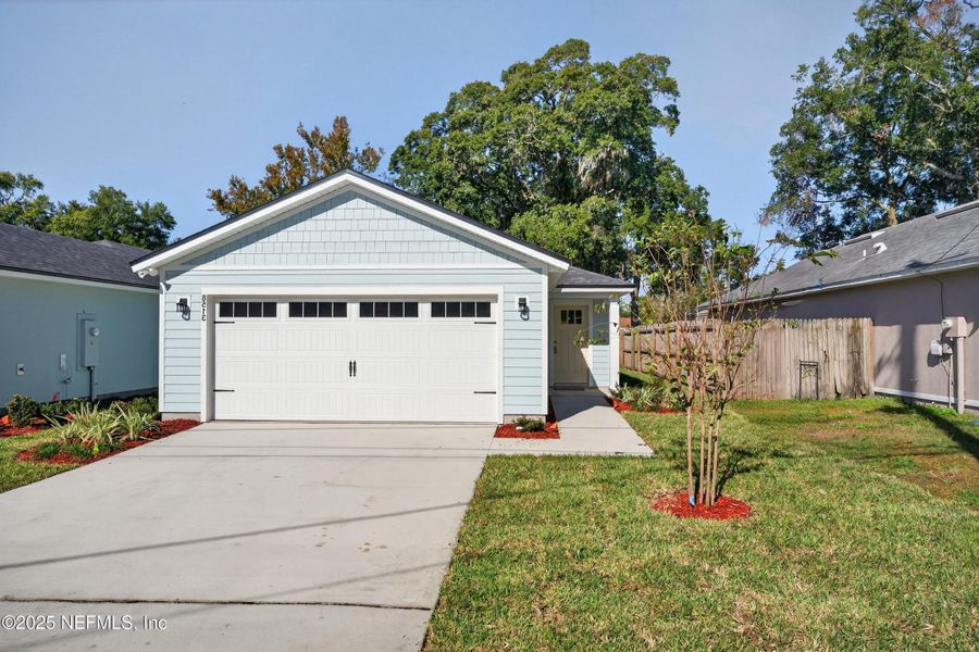 Front exterior of a new home in , Jacksonville, FL, highlighting curb appeal (Image 2). Front exterior of a new home in , Jacksonville, FL, highlighting curb appeal (Image 2).