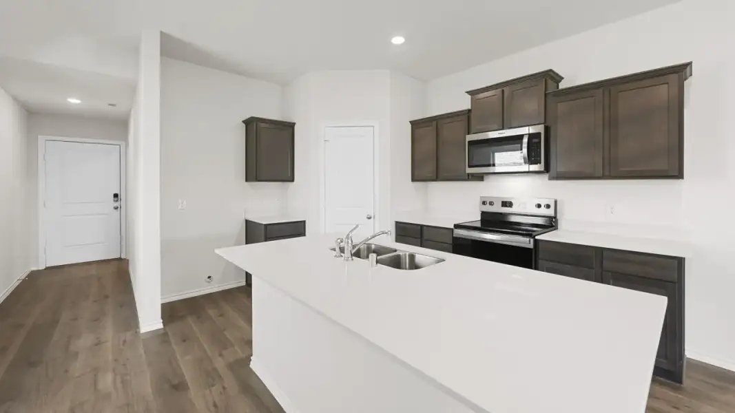 Furnished interior view inside a new home in Wildcat Ranch, Crandall (Image 4).