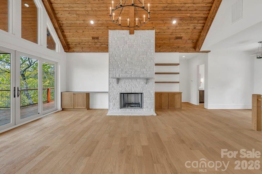 Spacious, unfurnished interior of a new home in , Boone (Image 38).